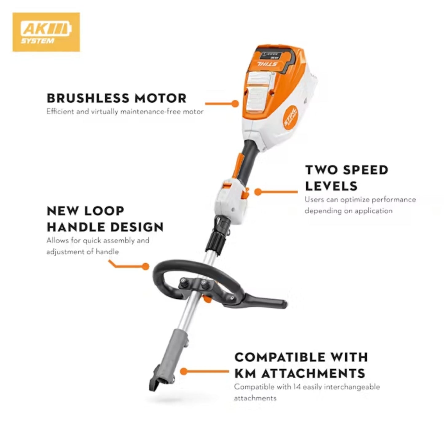 STIHL KMA 80 R KombiMotor | KMA80RUNIT | Tool Only