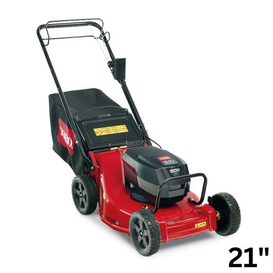 Toro Heavy Duty Variable Speed Zone Start | 21 in. Deck | 60V MAX Electric Battery | 22282