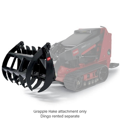 Dingo Grapple Rake Quick Attachment - Rental