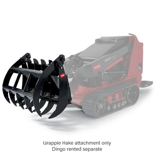 Dingo Grapple Rake Quick Attachment - Rental