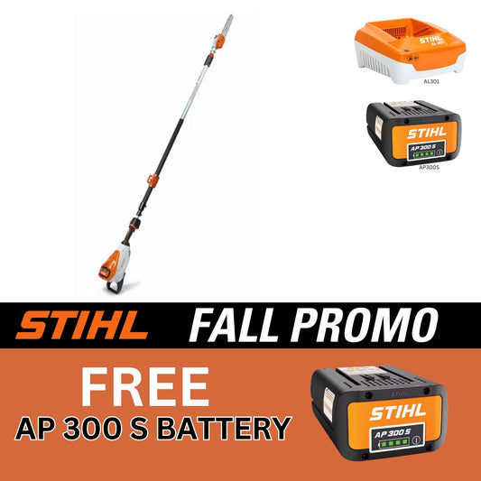 STIHL HTA 135 Telescopic Battery Powered Pole Pruner 10" | PROMO