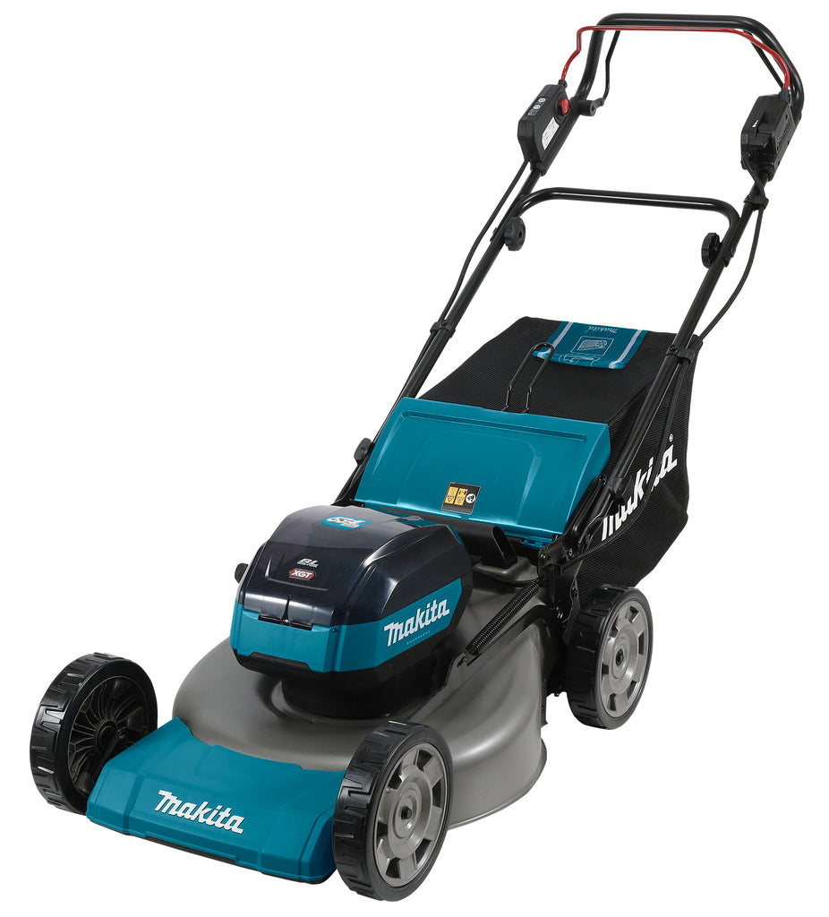 Makita LM002GZ – XGT 40 V Max Grasmaaier 53cm- inclusief snellader en 4 Ah accu’s (2 stuks)