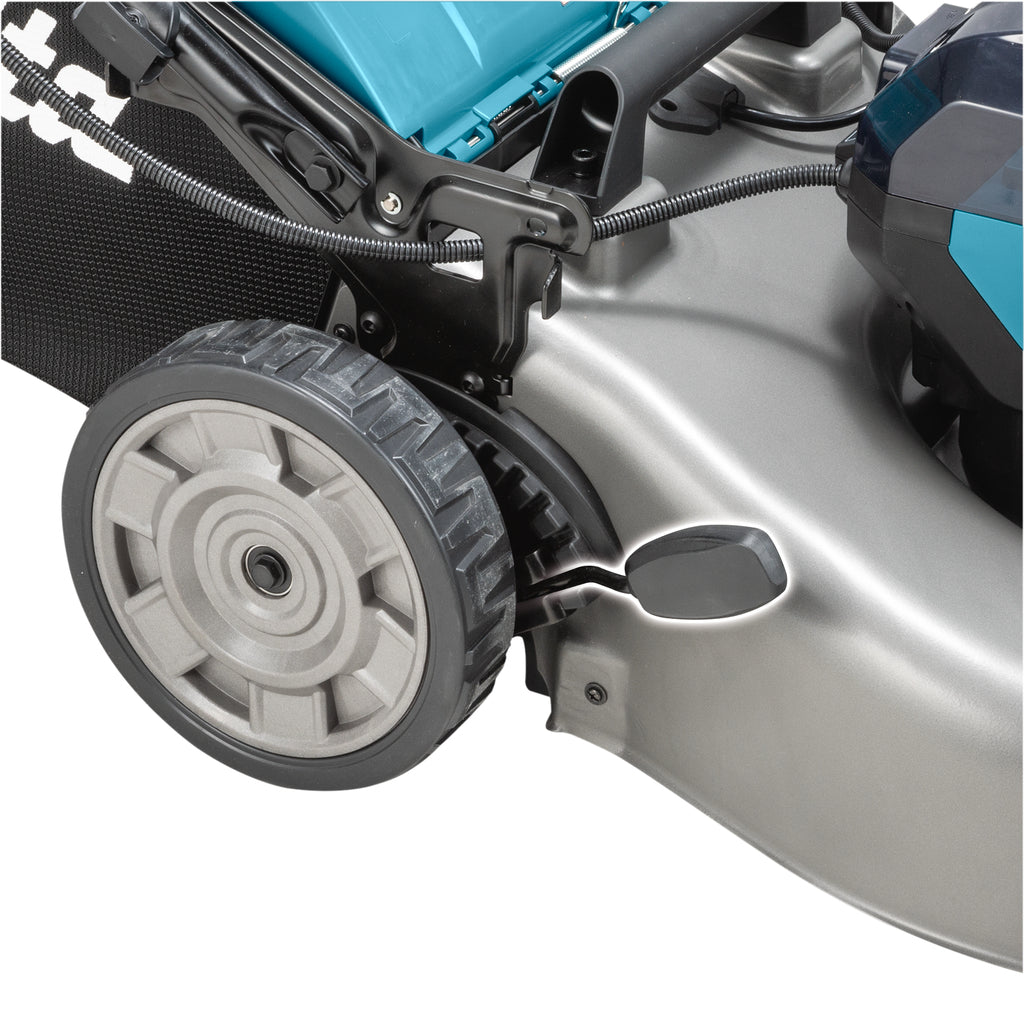 Makita LM002GZ – XGT 40 V Max Grasmaaier 53cm- inclusief snellader en 4 Ah accu’s (2 stuks)