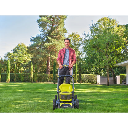 ONE+ 18V Brushless Accu 46cm Grasmaaier (incl. 2x5.0Ah accu)